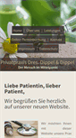 Mobile Screenshot of privatpraxis-drdippel.de